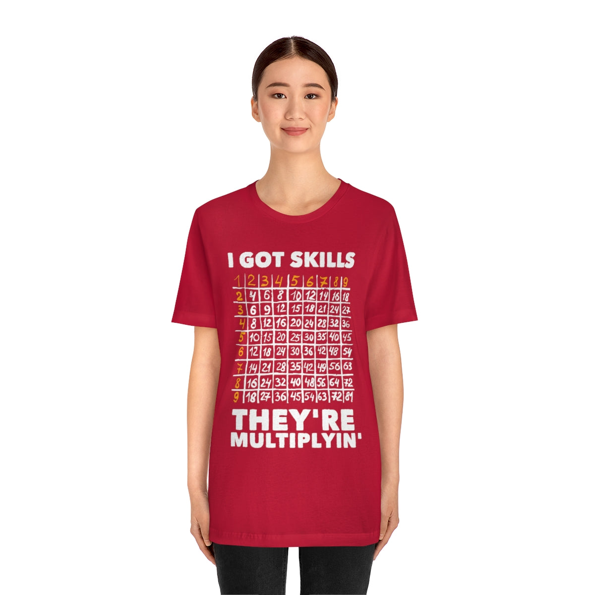 Math Skills Multiplyin TShirtSon UK