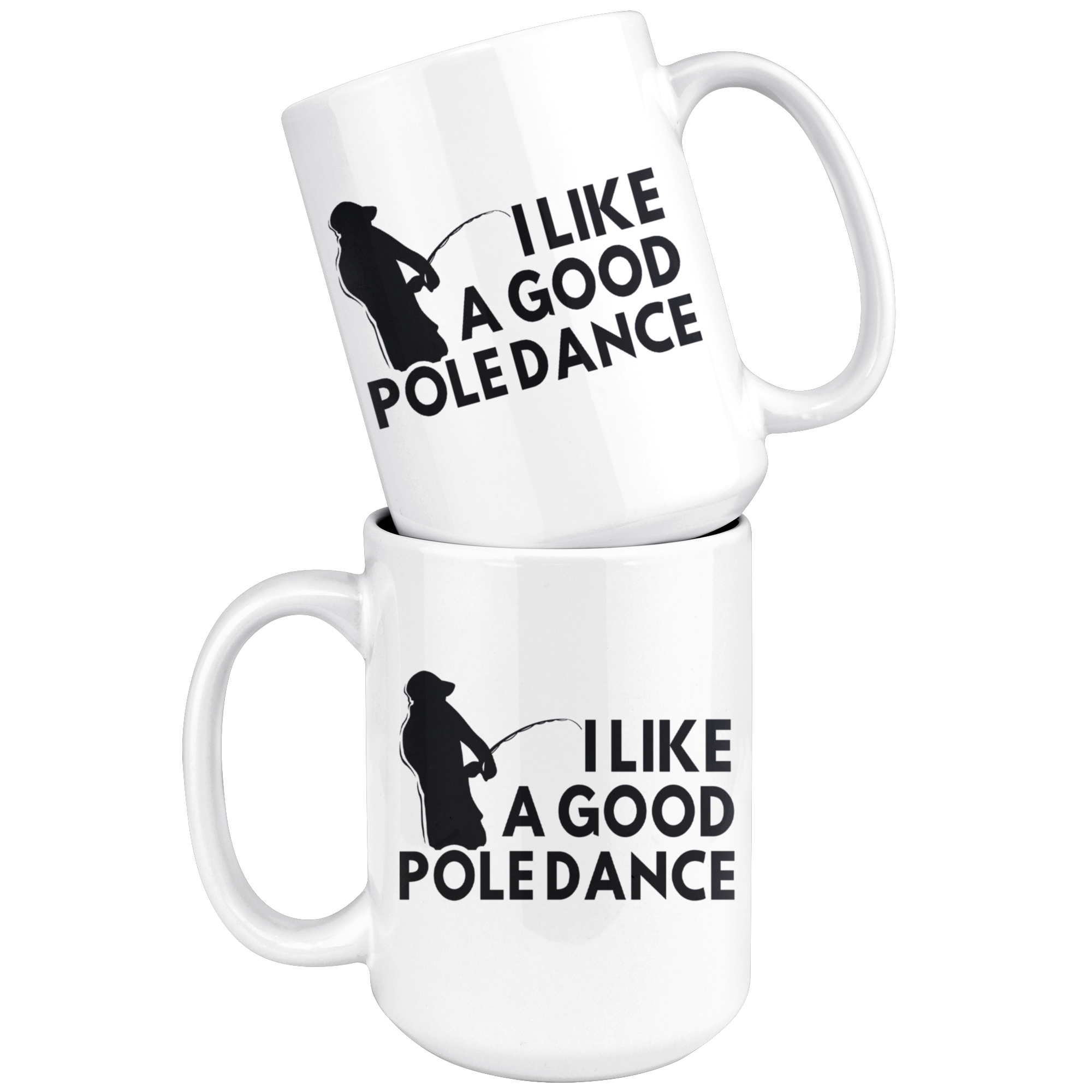 White Mugs - Fishing Pole Dance
