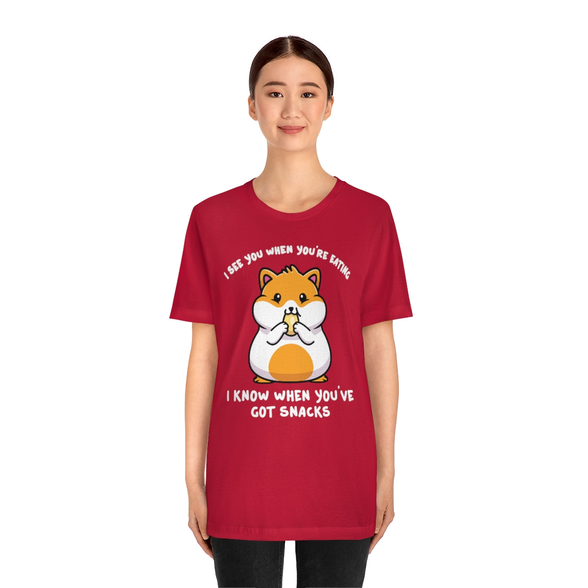 Hamster I See You When You're Eating TShirtSon UK