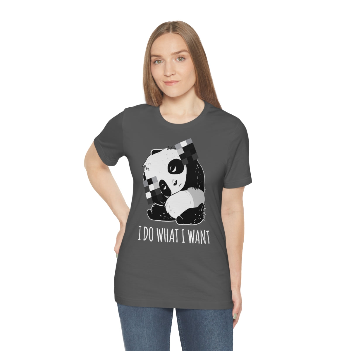 Panda I Do What I Want TShirtSon UK