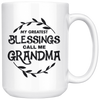 White Mugs - Blessings Grandma