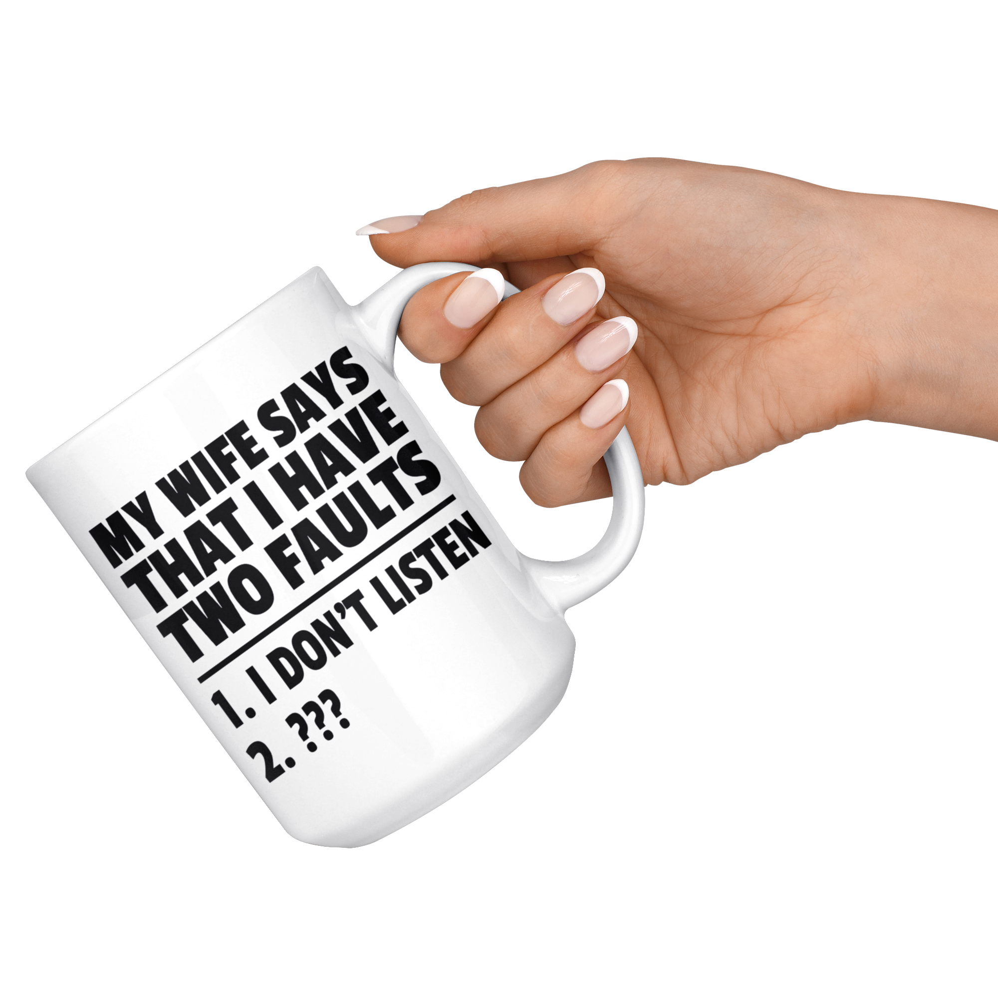 White Mugs - Wife Two Faults