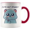 Accent Mug - Cute But Stabby