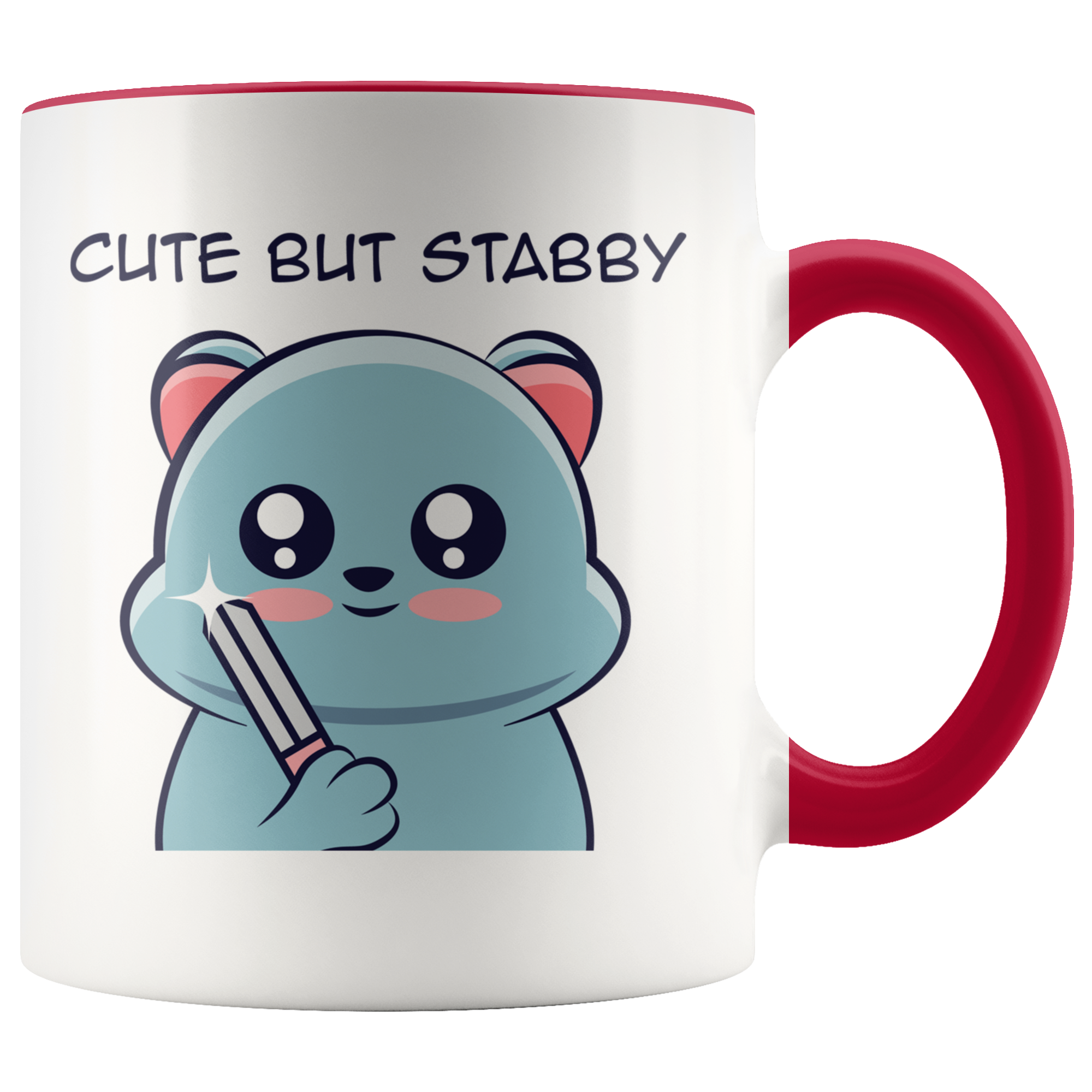 Accent Mug - Cute But Stabby
