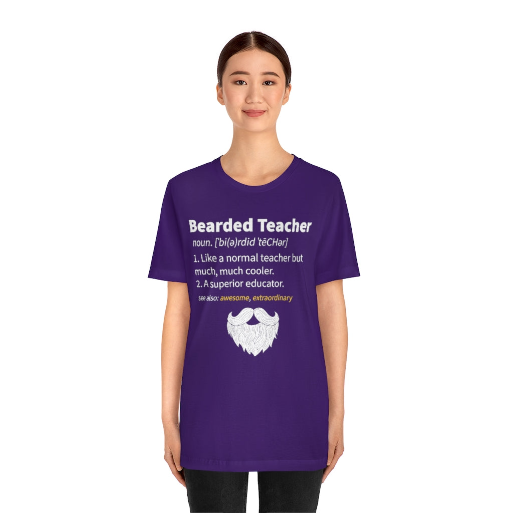Bearded Teacher TShirtSon UK