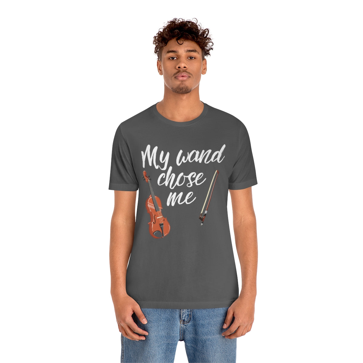 Violin Wand Chose Me TShirtSon UK