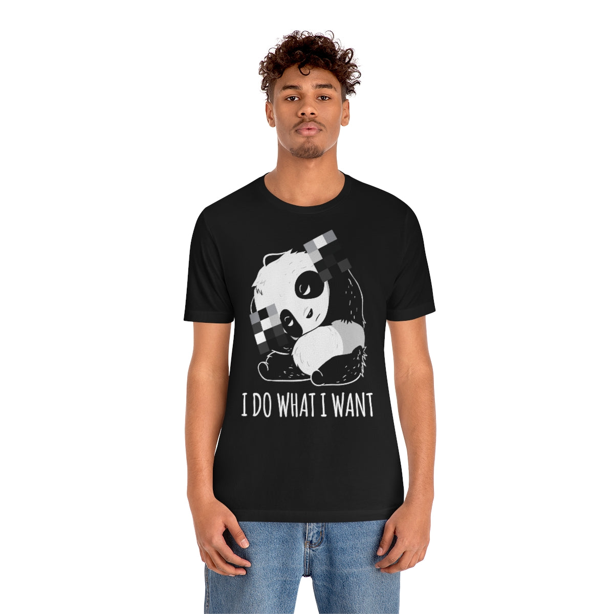 Panda I Do What I Want TShirtSon UK