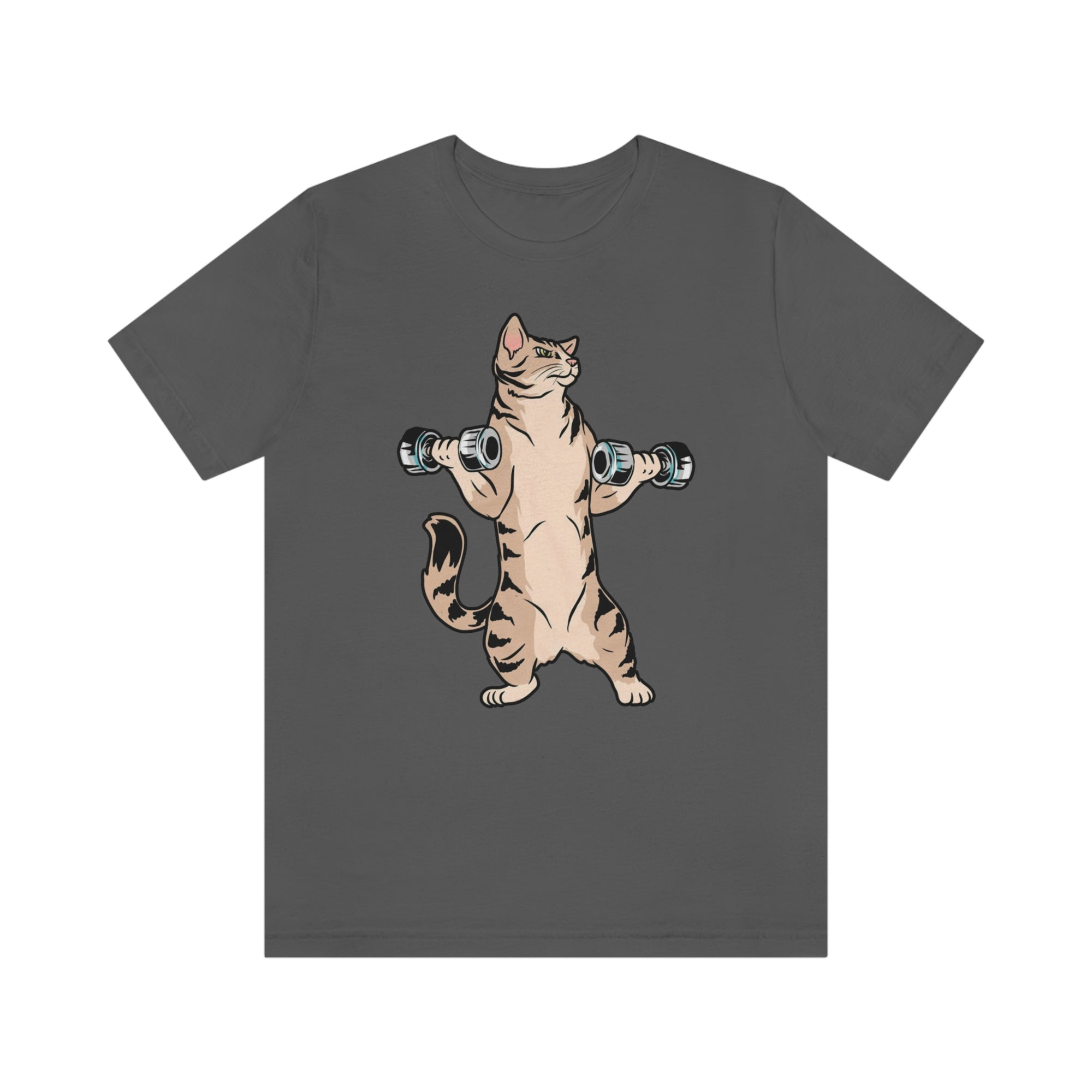 Weightlifting Cat TshirtSon UK