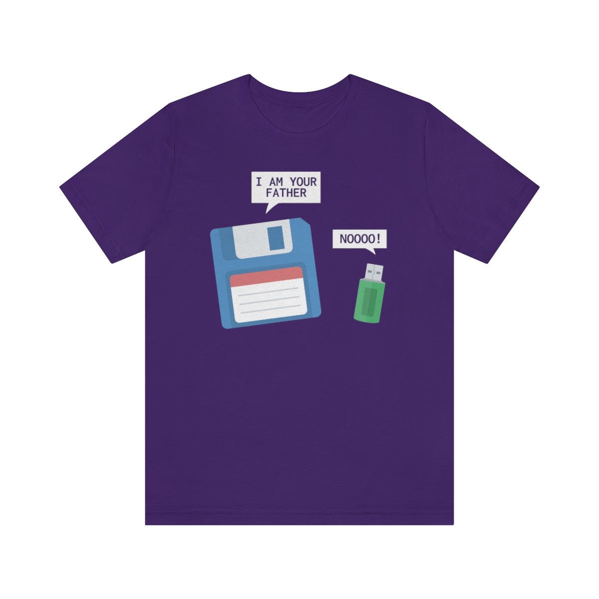 Floppy Disk USB Father TShirtSon UK
