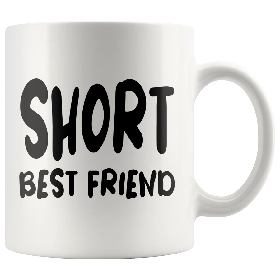 White 11oz Mug - Matching Short Best Friend