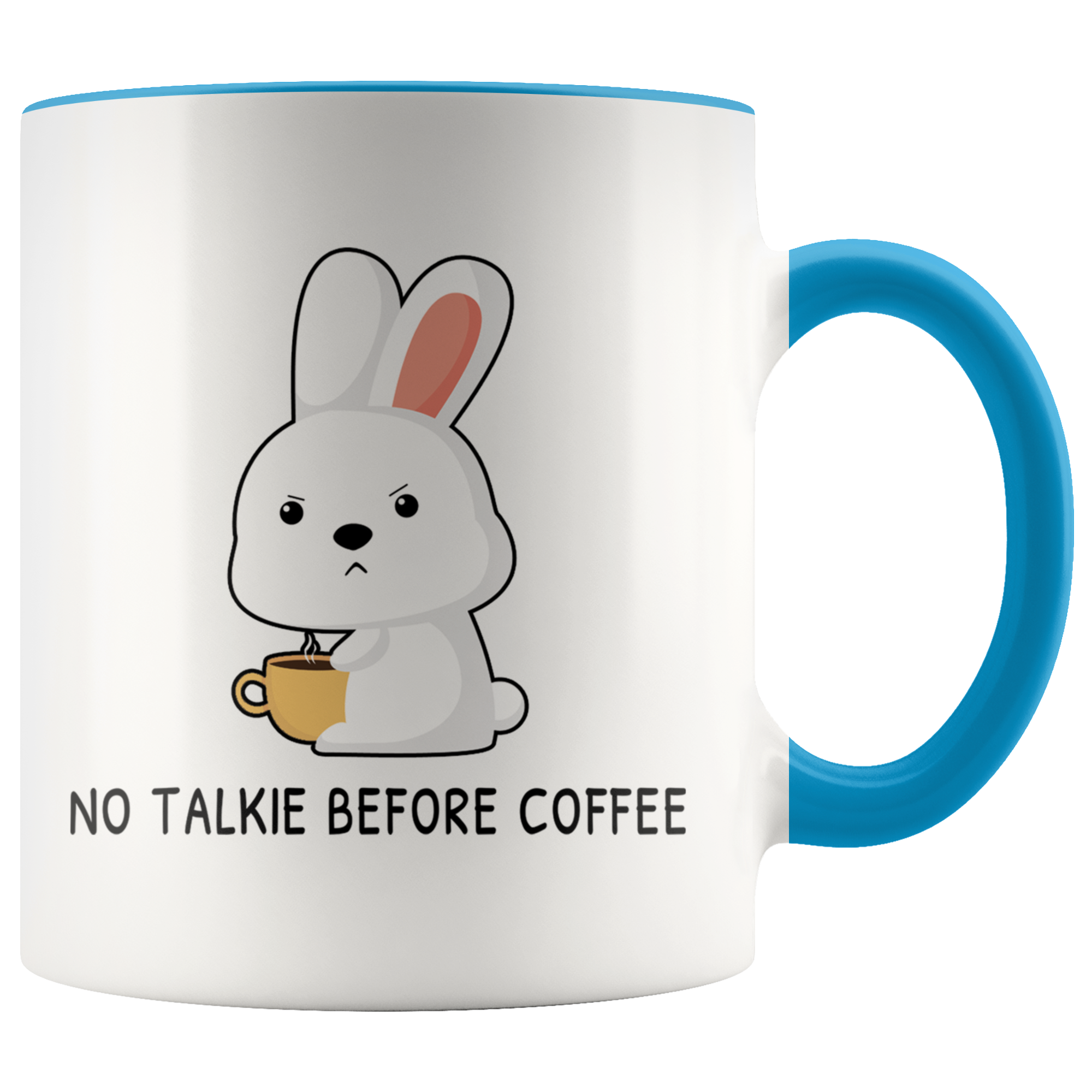 Accent Mug - No Talkie Before Coffee