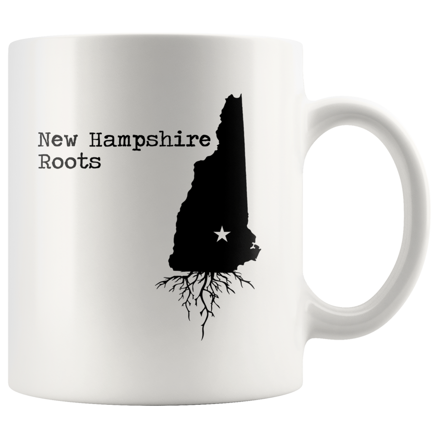 White Mugs - New Hampshire Roots