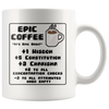 White 11oz Mug - Epic Coffee