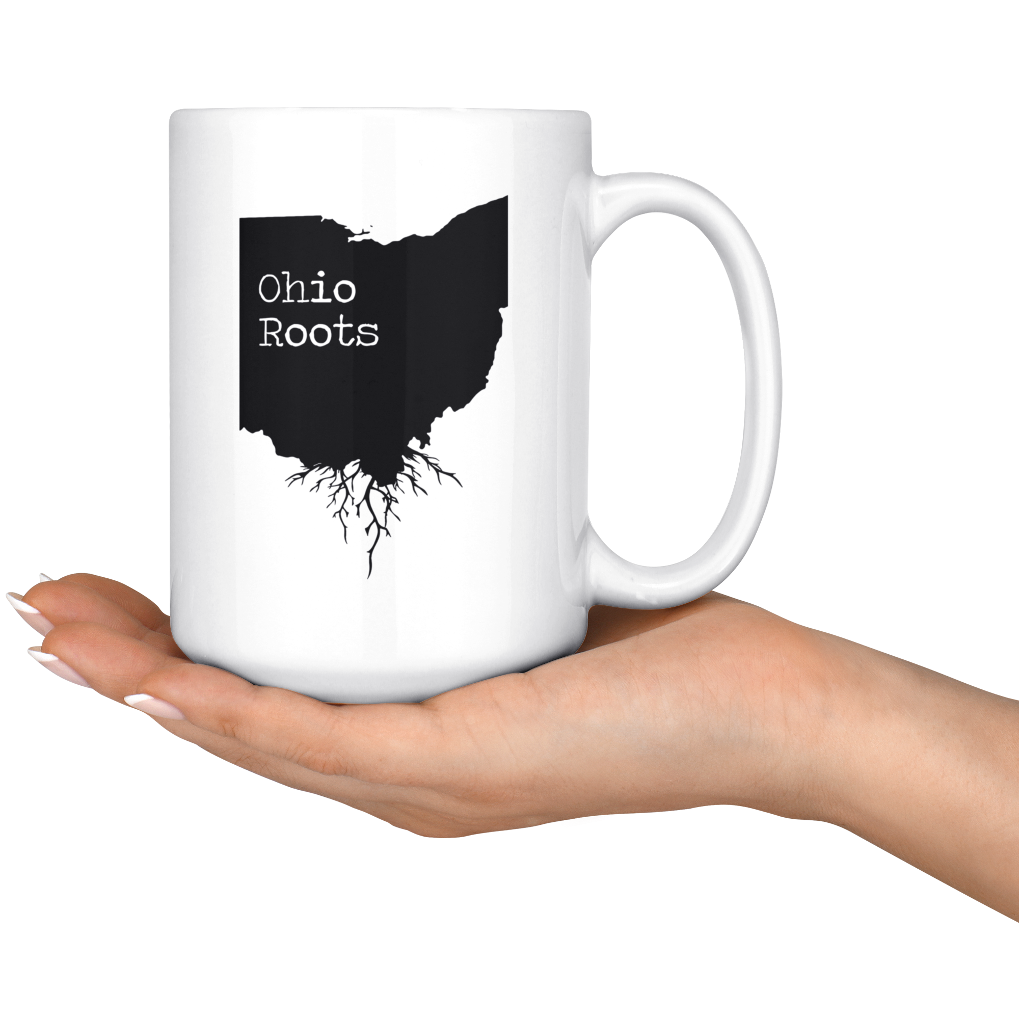 White Mugs - Ohio Roots