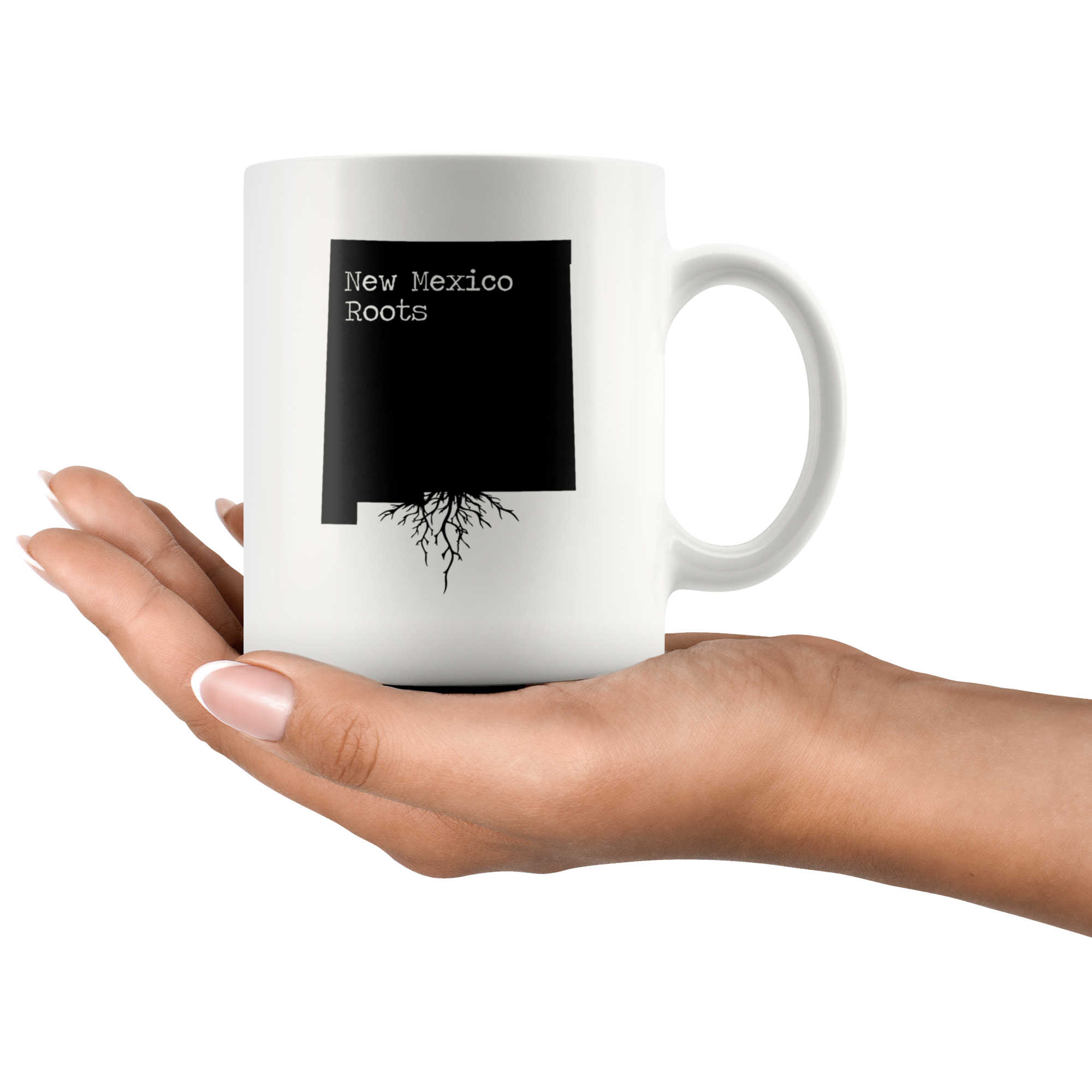 White Mugs - New Mexico Roots