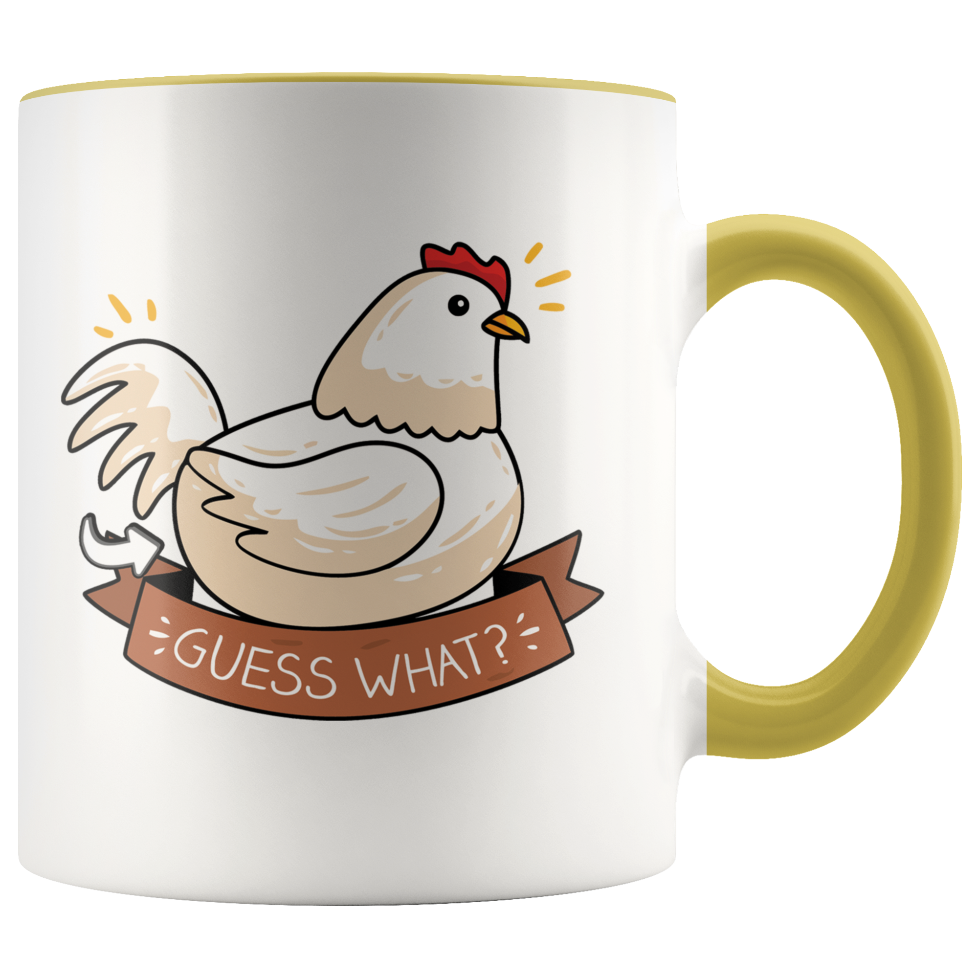 Accent Mug - Chicken Butt Mug