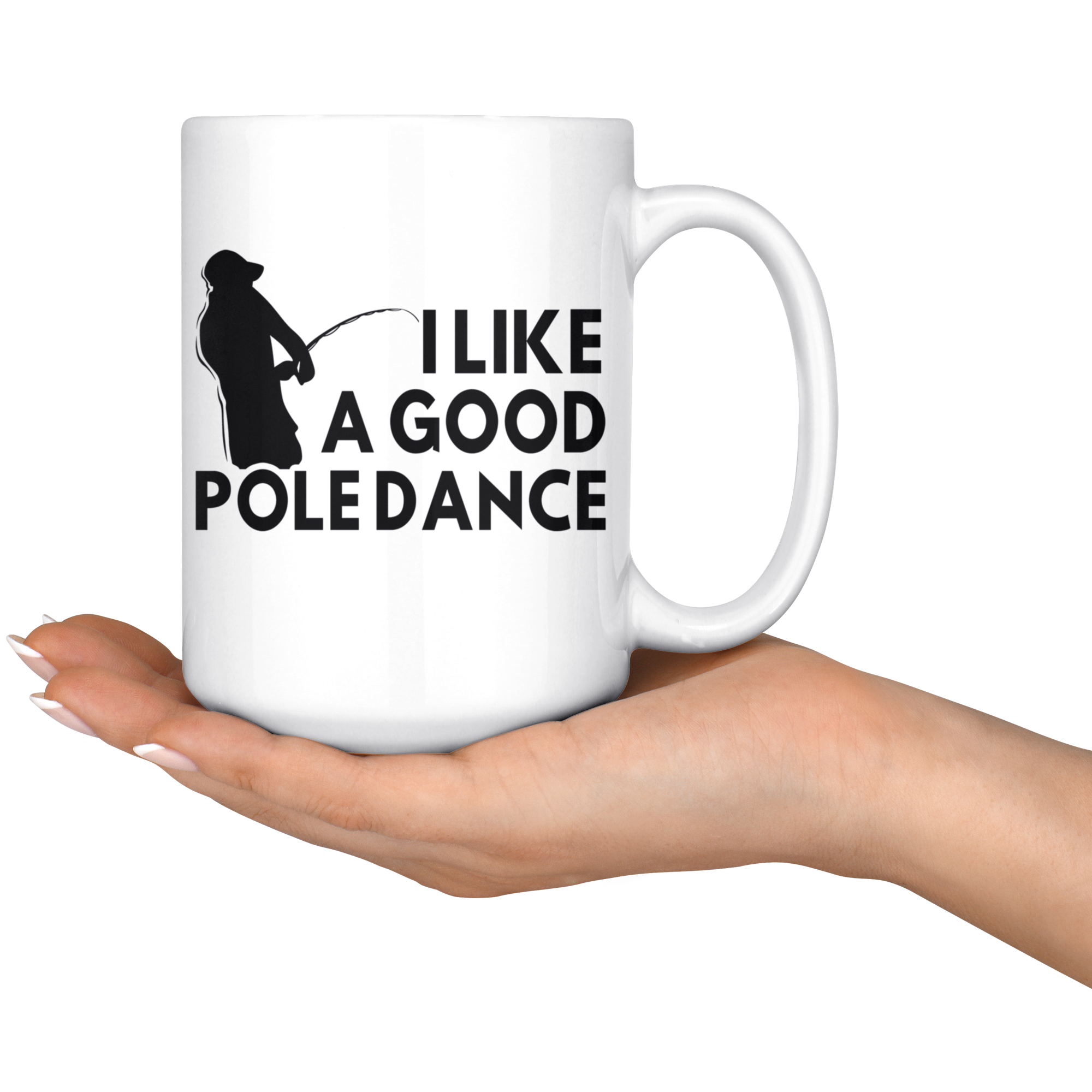 White Mugs - Fishing Pole Dance