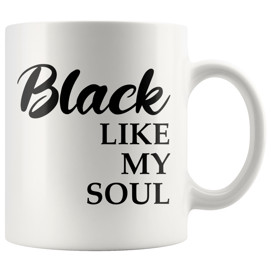 White Mugs - Black Like My Soul