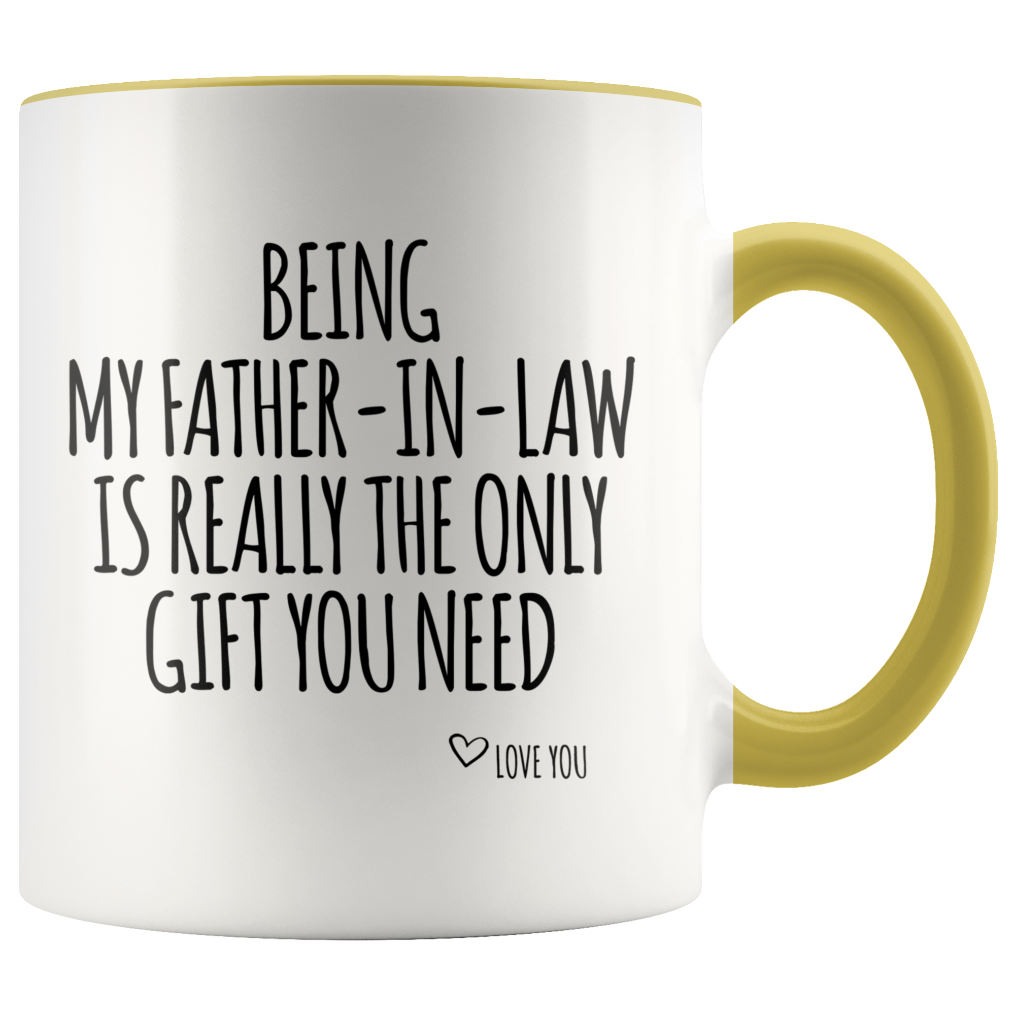 Accent Mug - Being My Father In Law