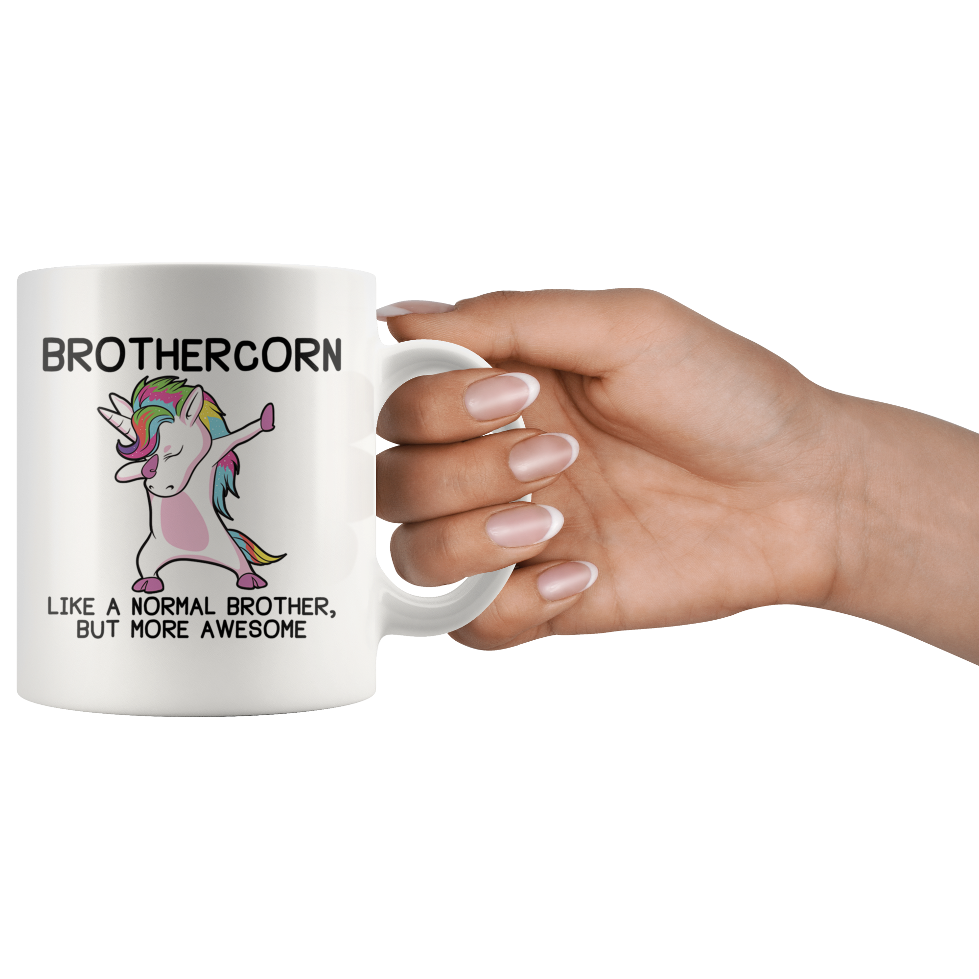 White Mugs - Brothercorn