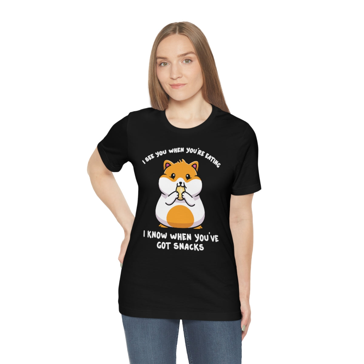 Hamster I See You When You're Eating TShirtSon UK