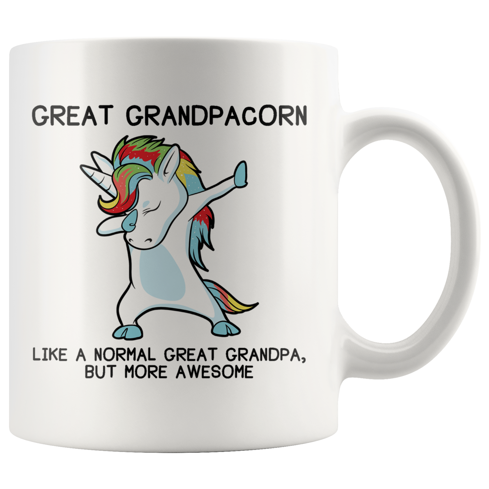 White Mugs - Great Grandpacorn