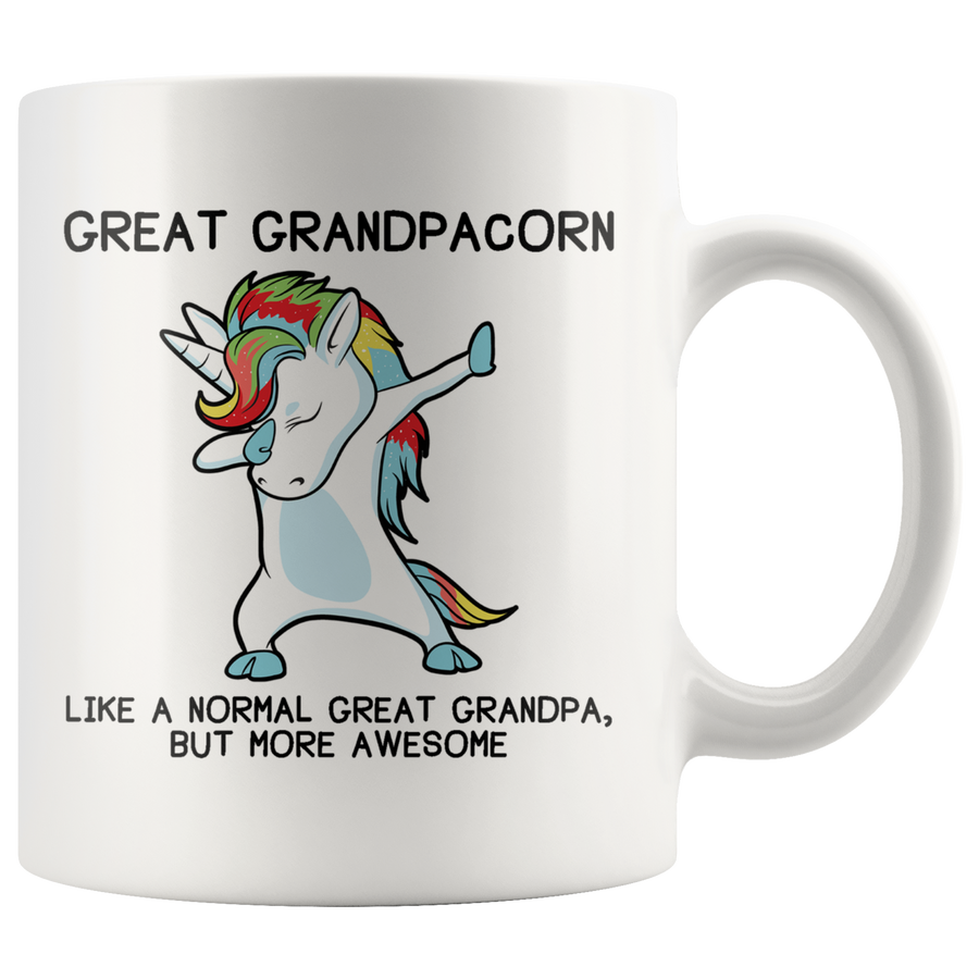 White Mugs - Great Grandpacorn