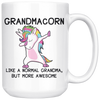 White 15oz Mug - Grandmacorn Mug