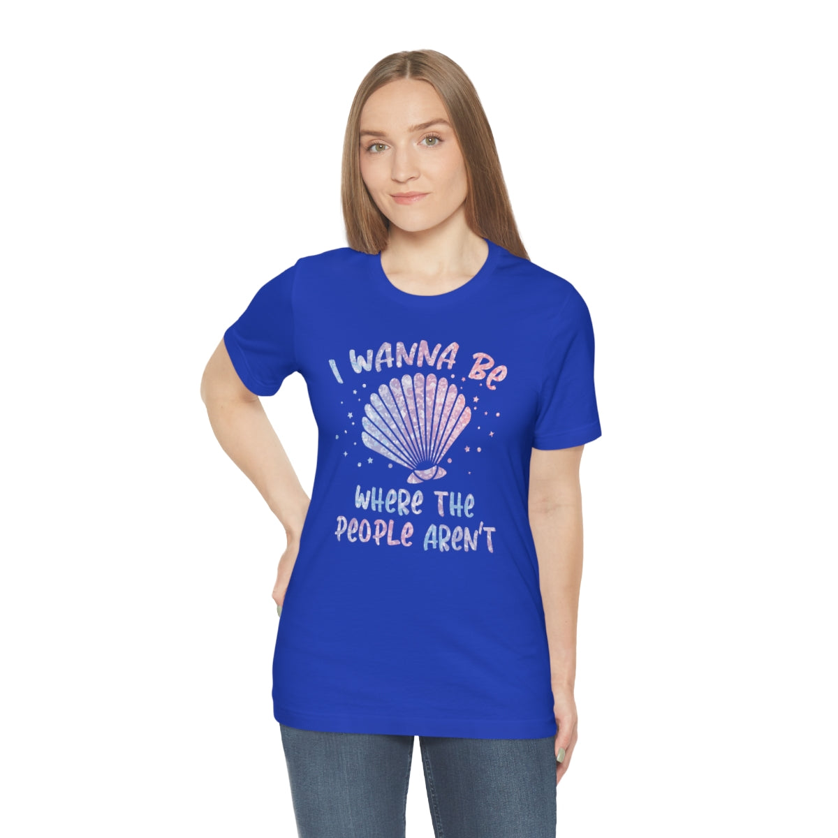 I Wanna Be Where The People Aren't Mermaid TShirtSon UK