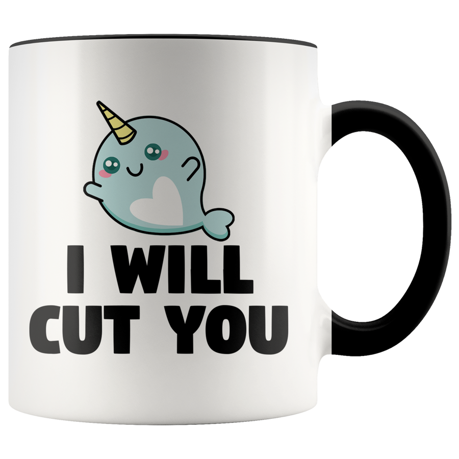 Accent Mug - Narwhal Cut You