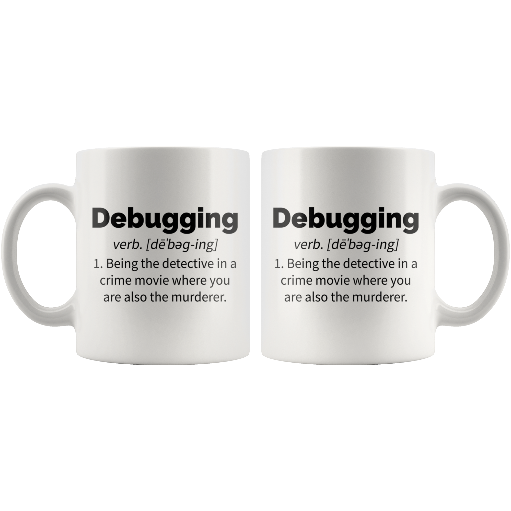White Mugs - Debugging