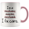 Accent Mug - Mechanic Spelling