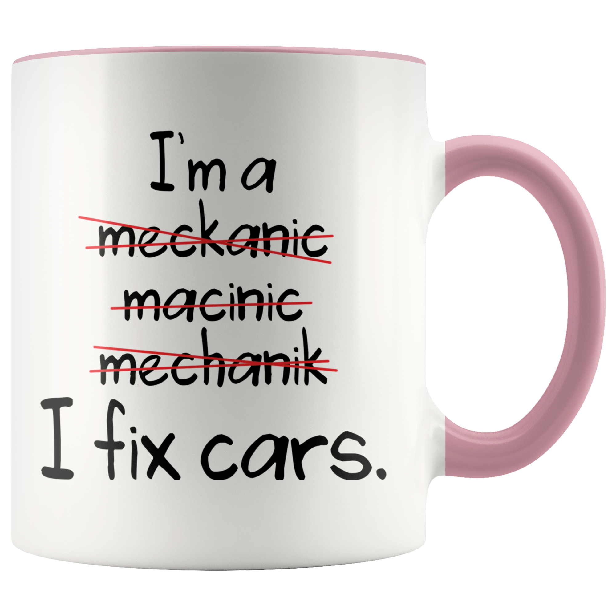 Accent Mug - Mechanic Spelling