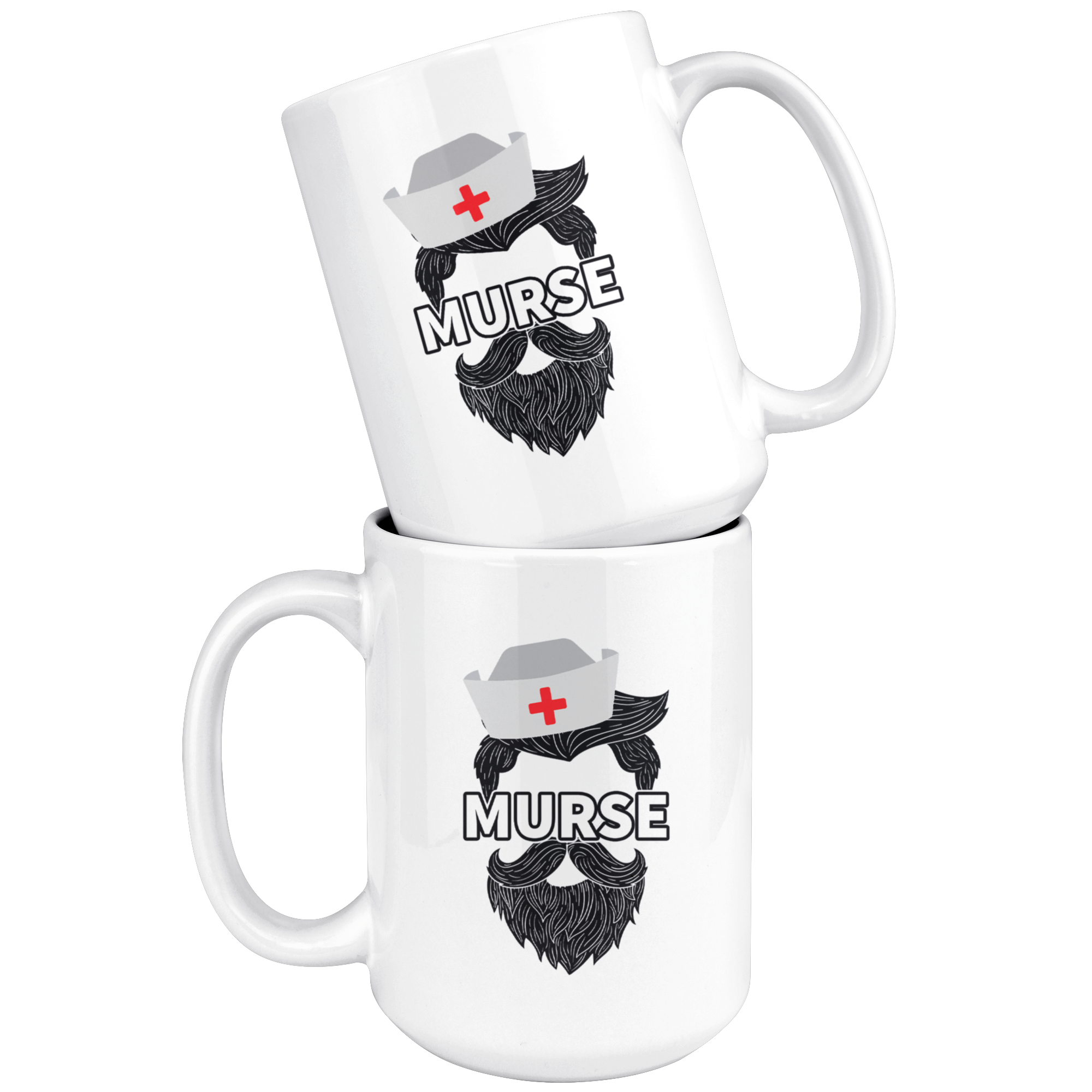 White 15oz Mug - Murse Mug