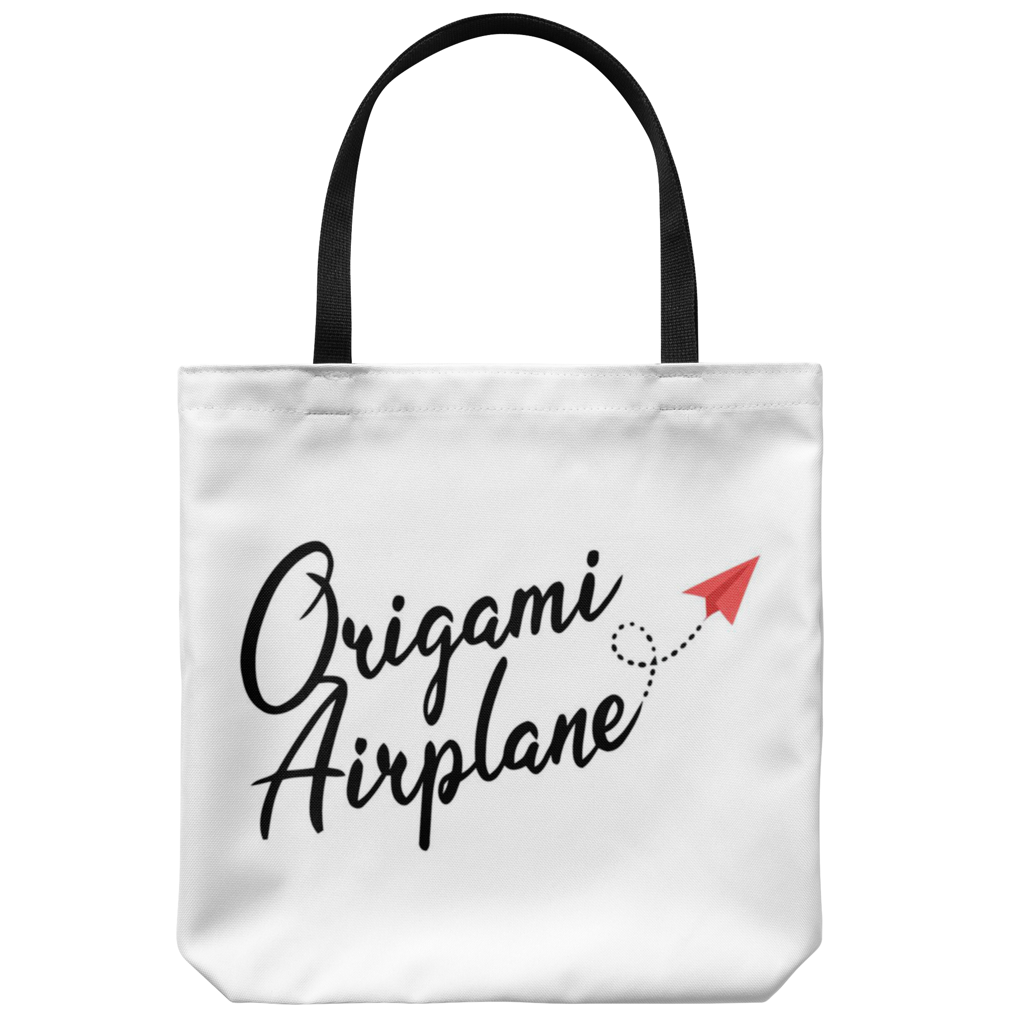 Origami Airplane Tote Bag