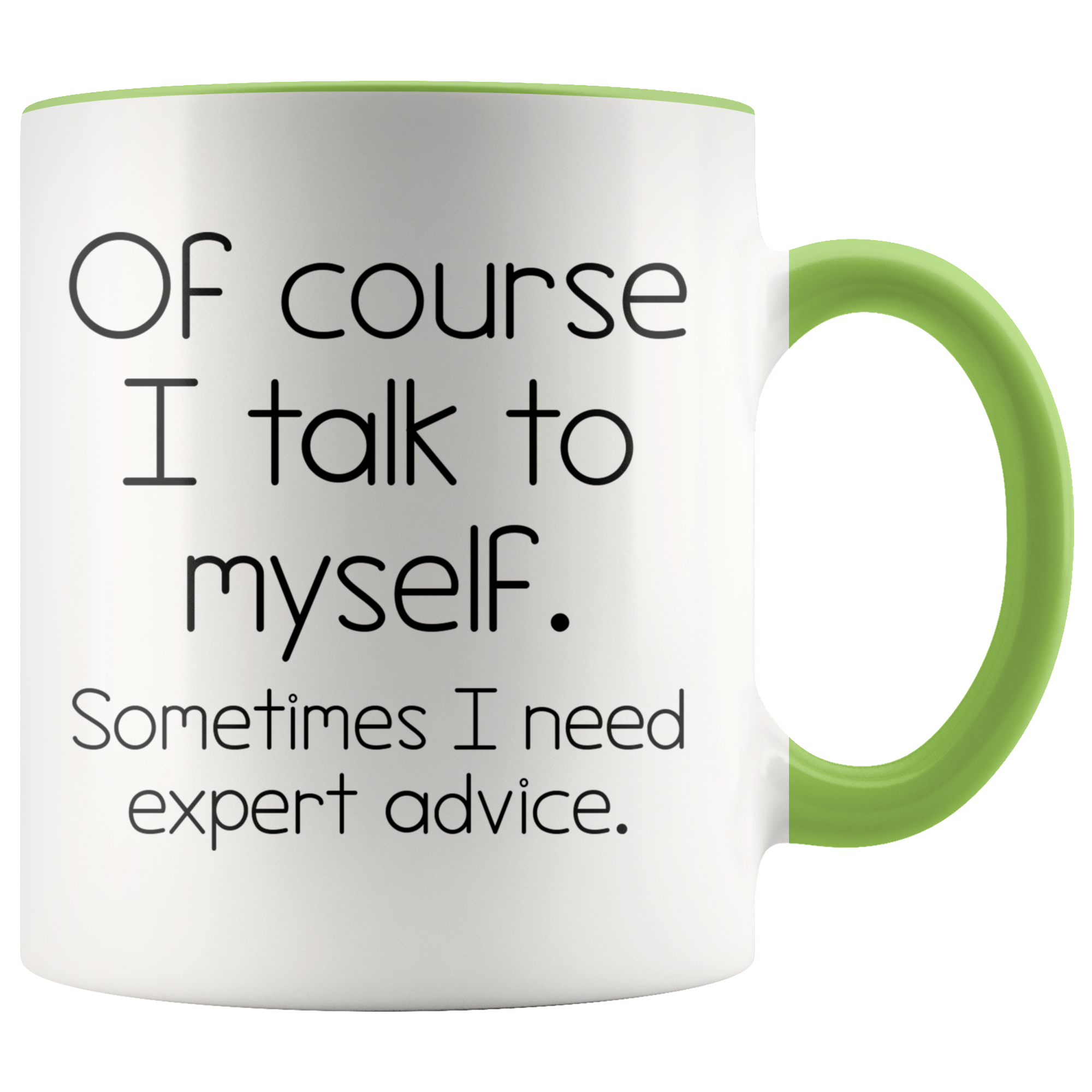 Accent Mug - Talk To Myself Expert Advice