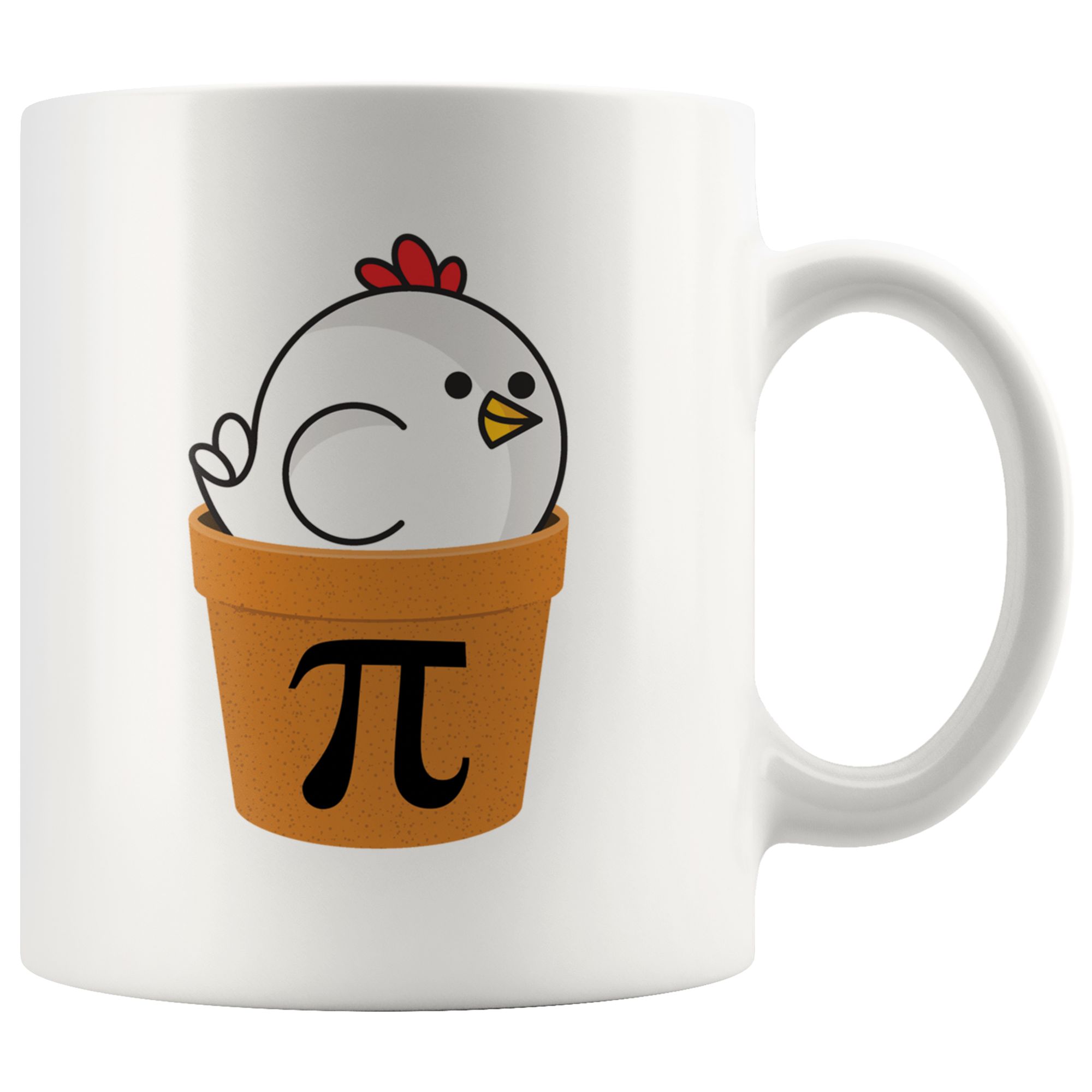 White 11oz Mug - Chicken Pot Pi