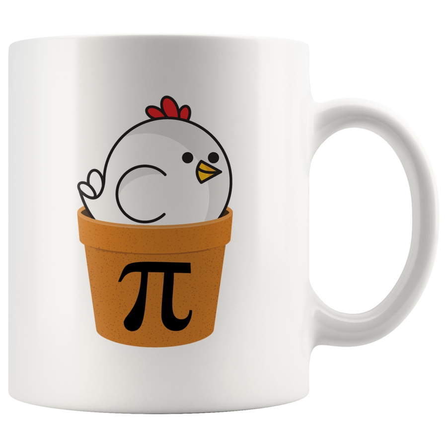 White 11oz Mug - Chicken Pot Pi