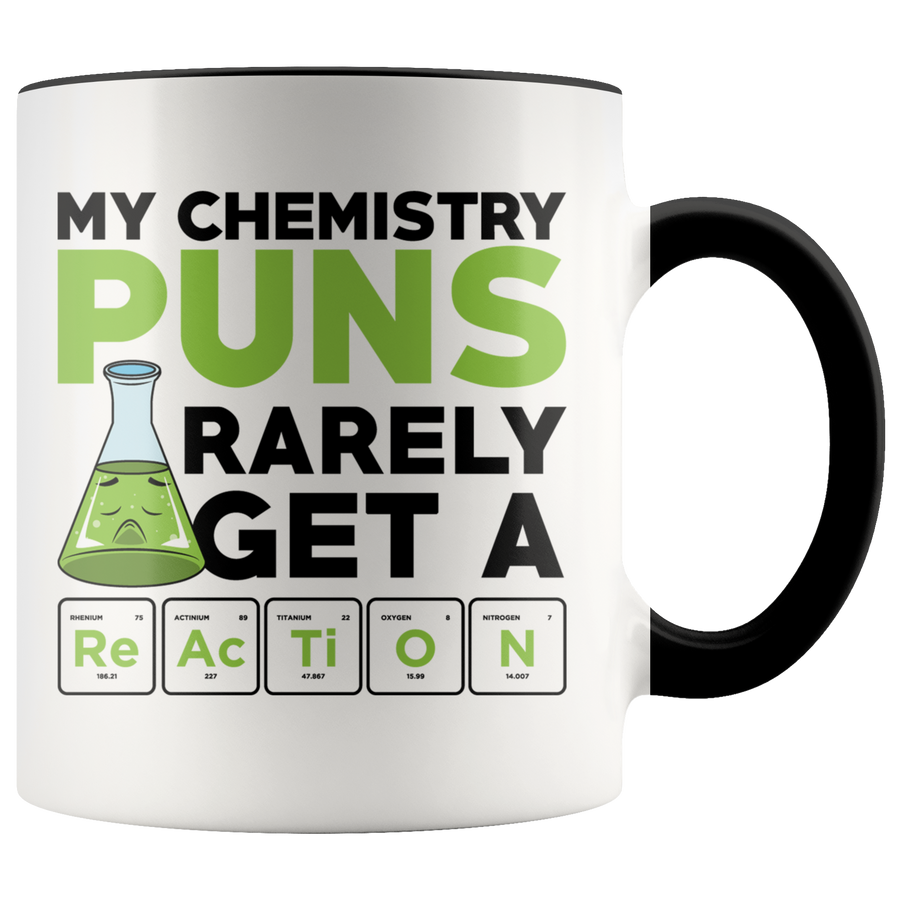 Accent Mug - Chemistry Pun Reaction