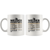 White Mug - Welder Hourly Rate