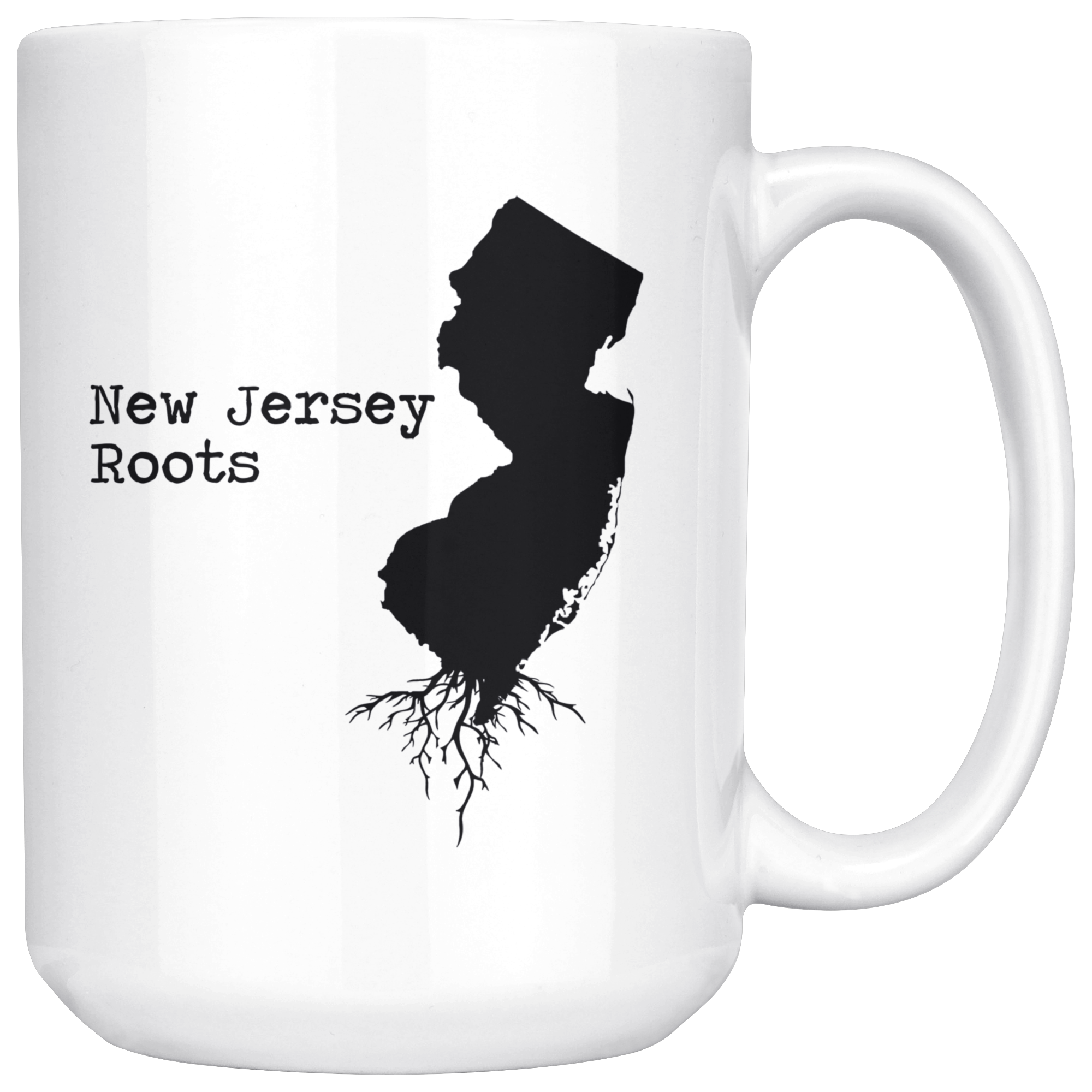 White Mugs - New Jersey Roots