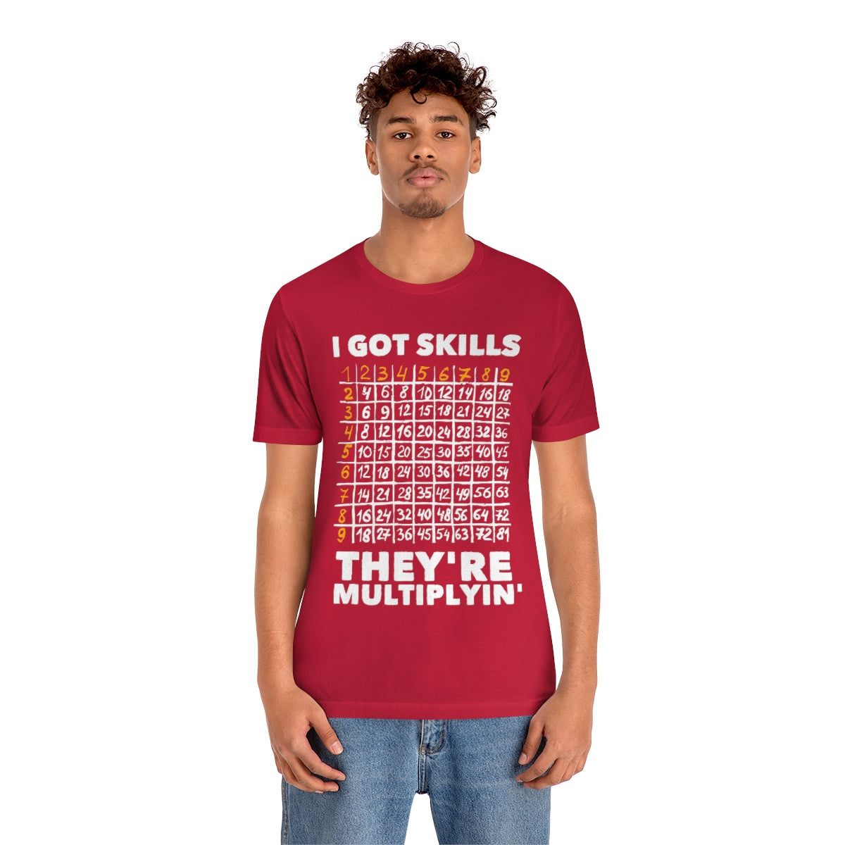 Math Skills Multiplyin TShirtSon UK
