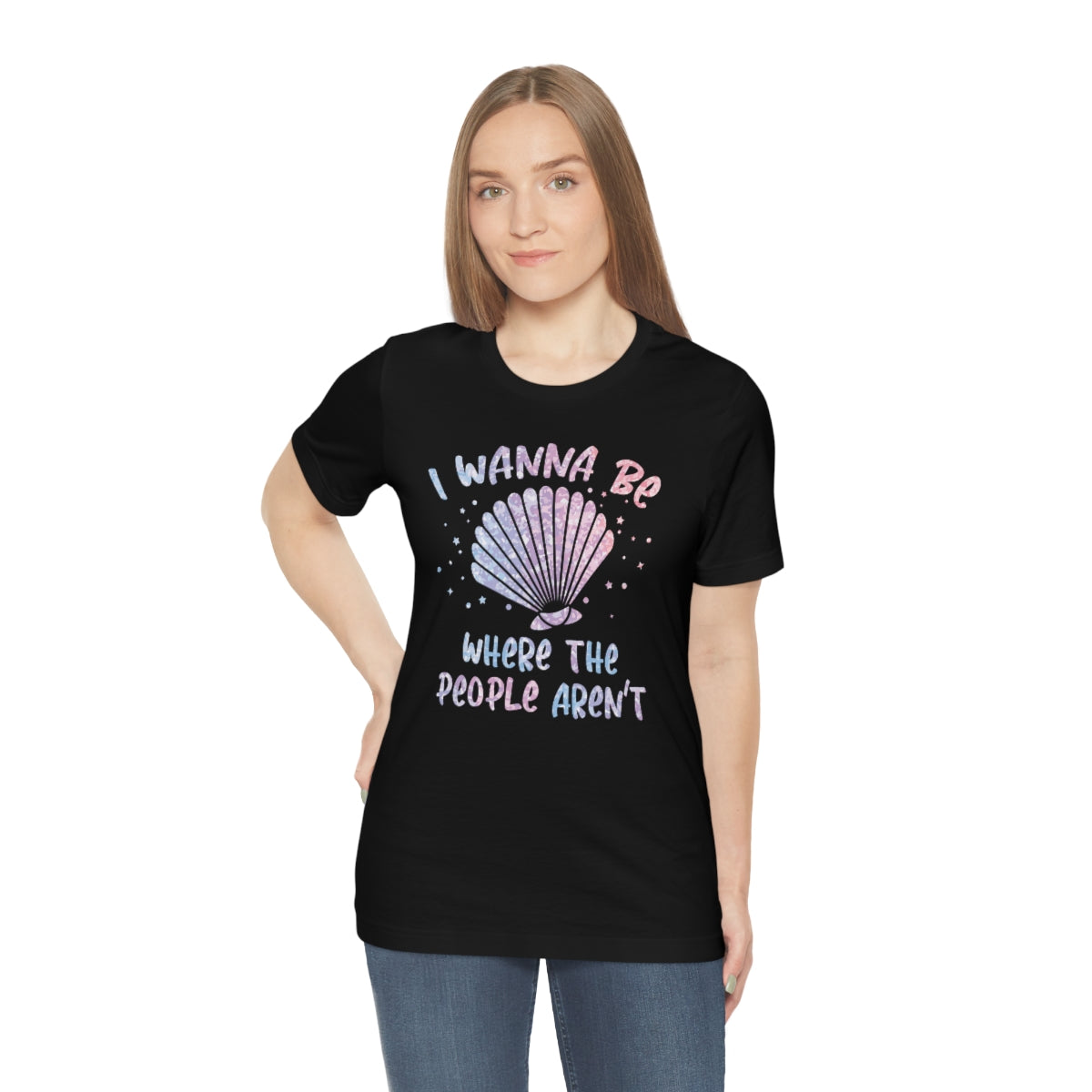 I Wanna Be Where The People Aren't Mermaid TShirtSon UK
