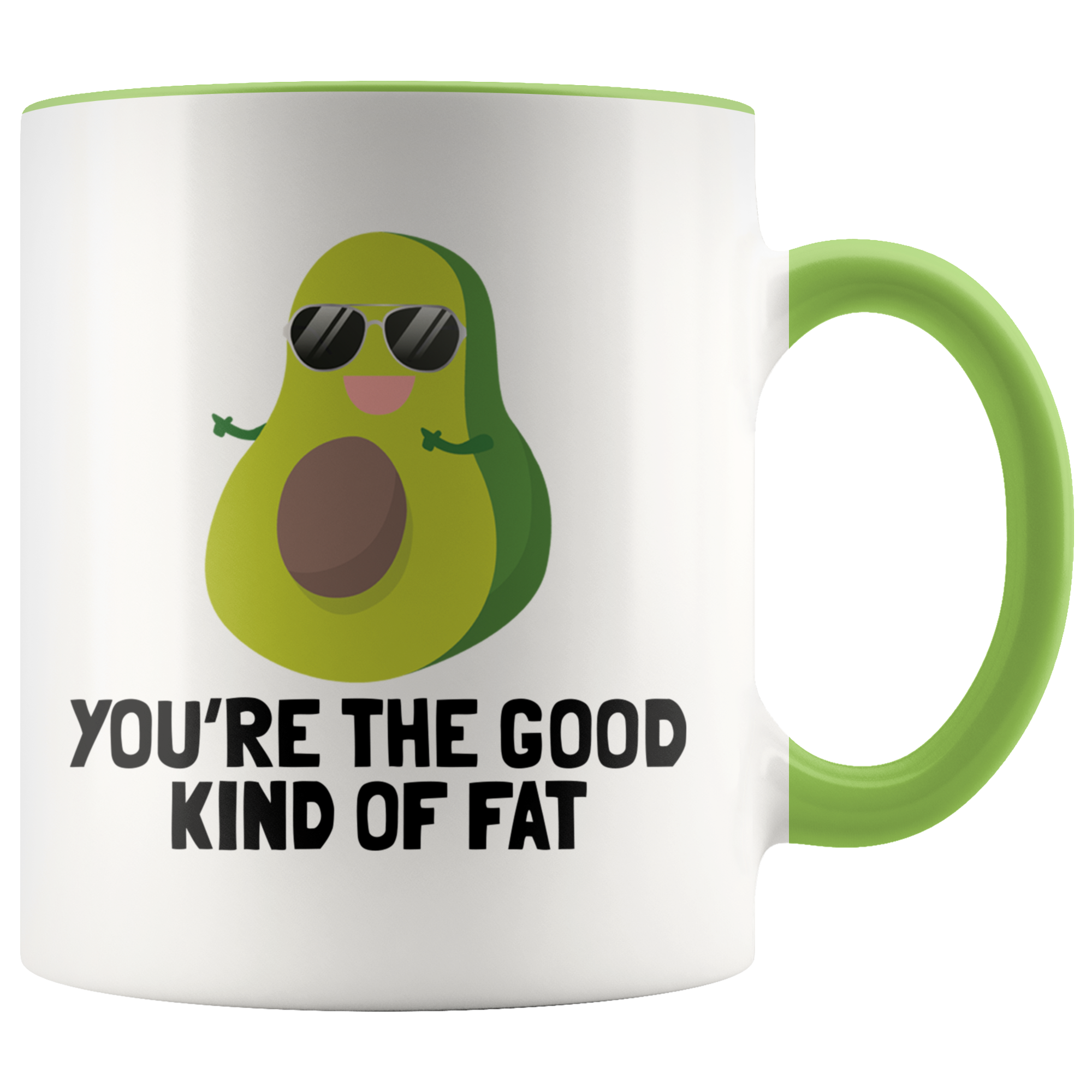 Accent Mug - Avocado Good Kind Of Fat Mug