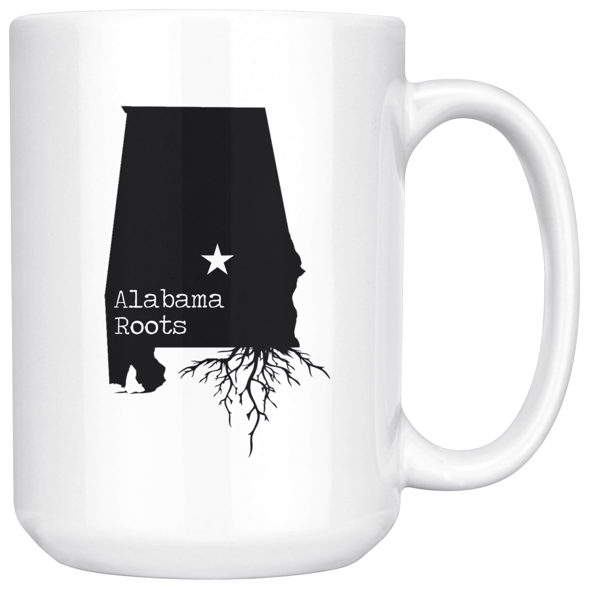 White Mugs - Alabama Roots