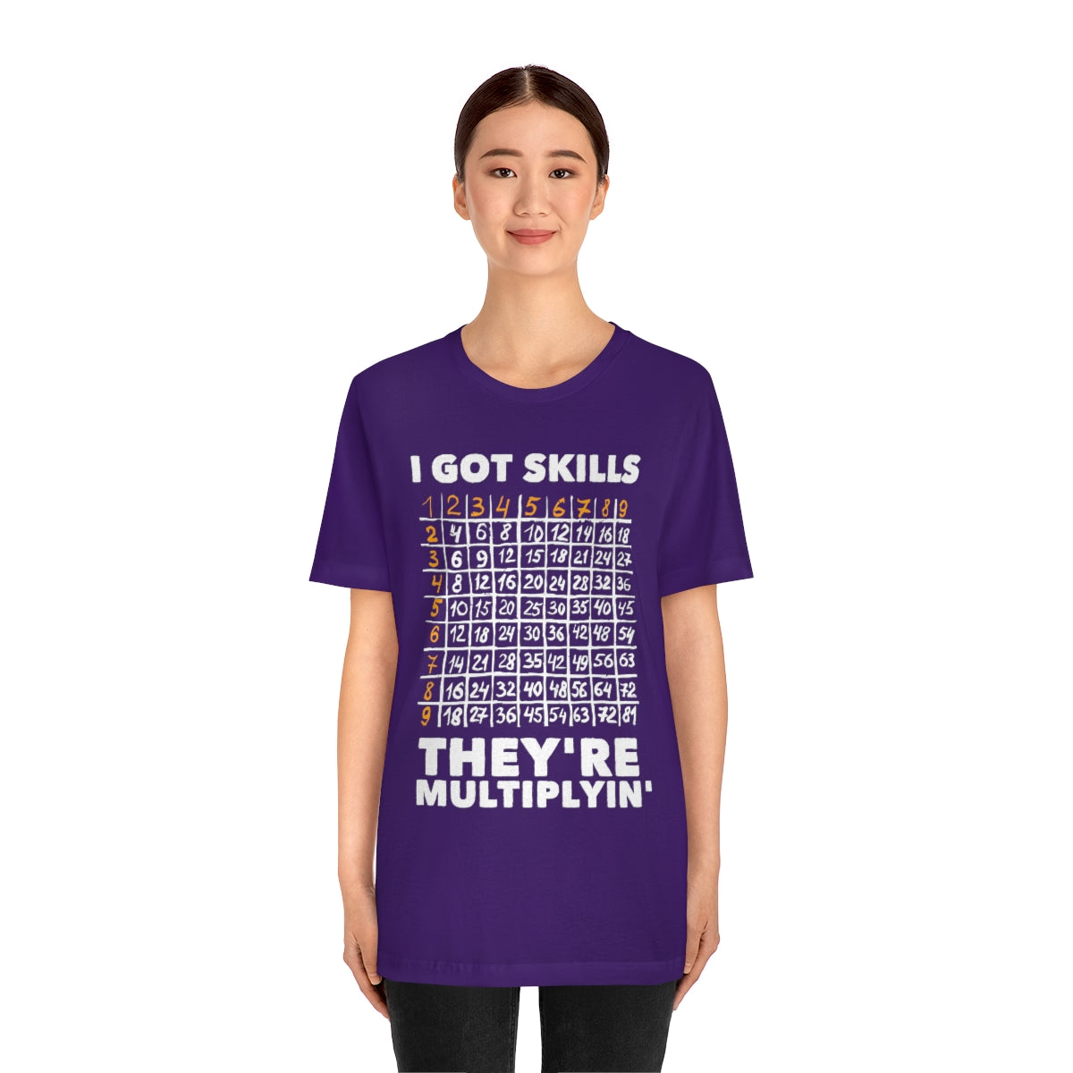 Math Skills Multiplyin TShirtSon UK