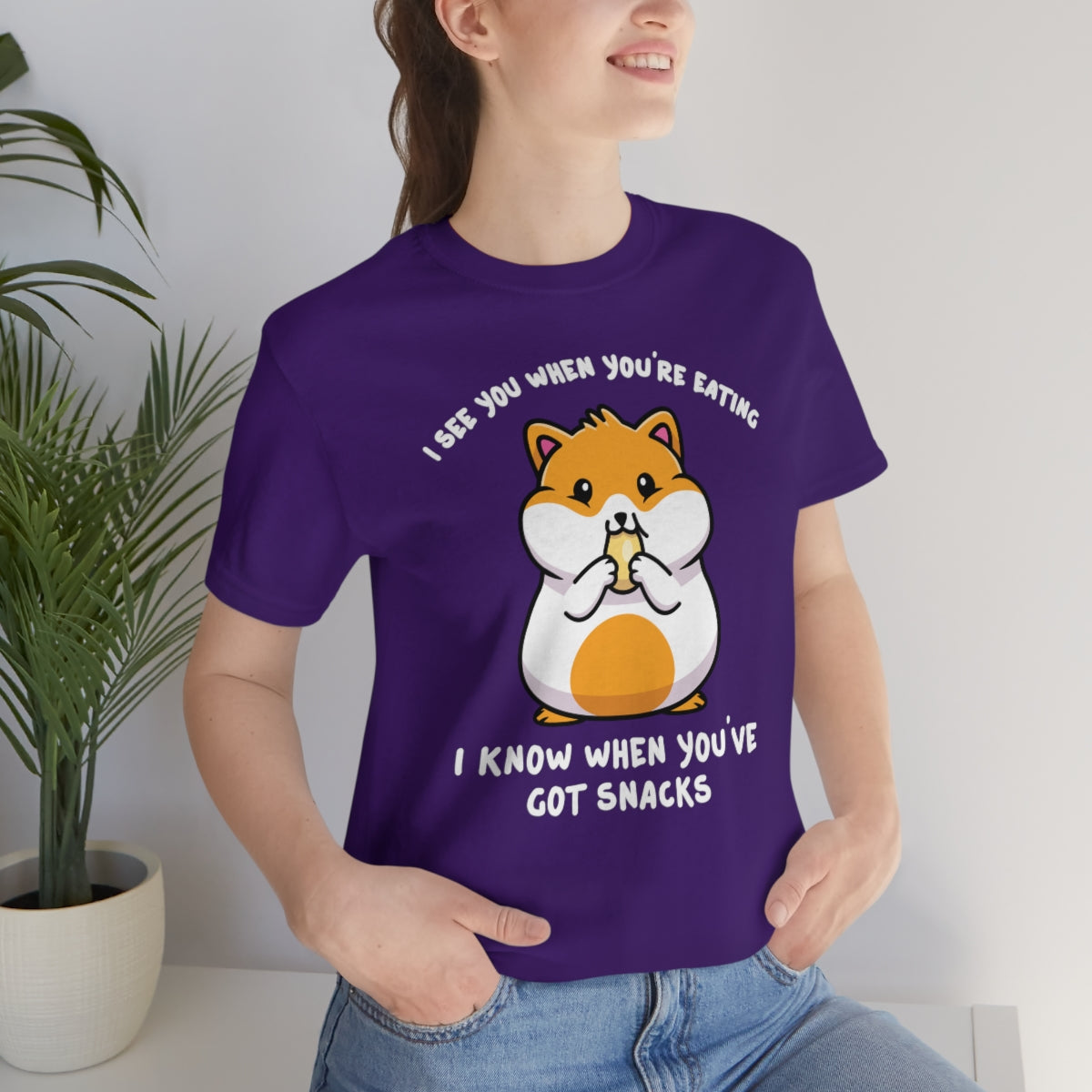 Hamster I See You When You're Eating TShirtSon UK