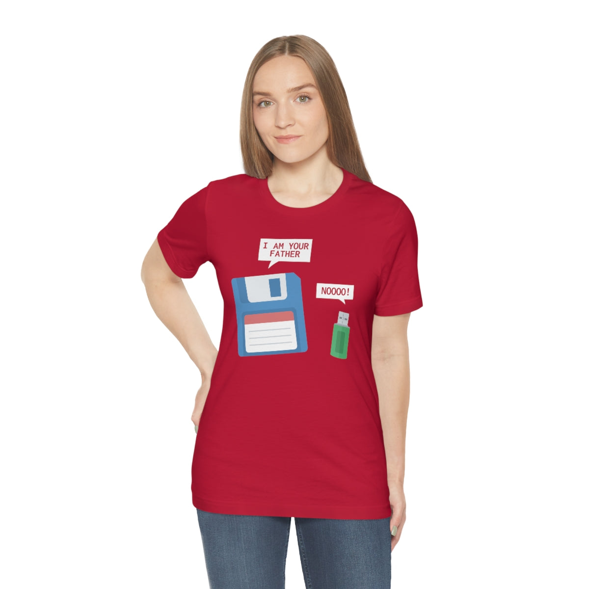 Floppy Disk USB Father TShirtSon UK