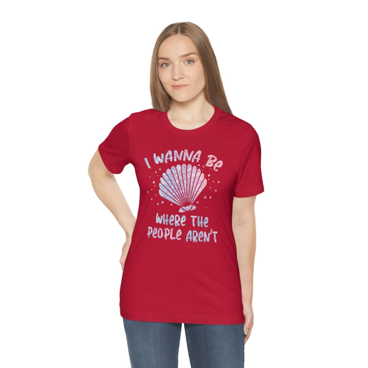 I Wanna Be Where The People Aren't Mermaid TShirtSon UK