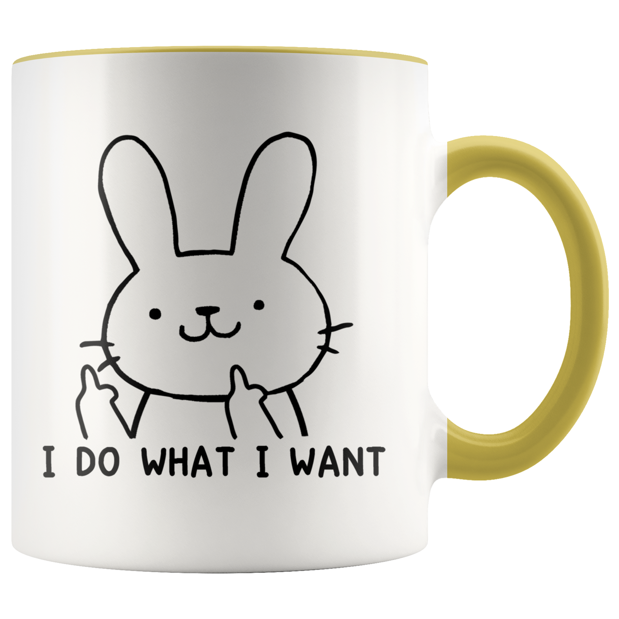 Accent Mug - Bunny Do What I Want